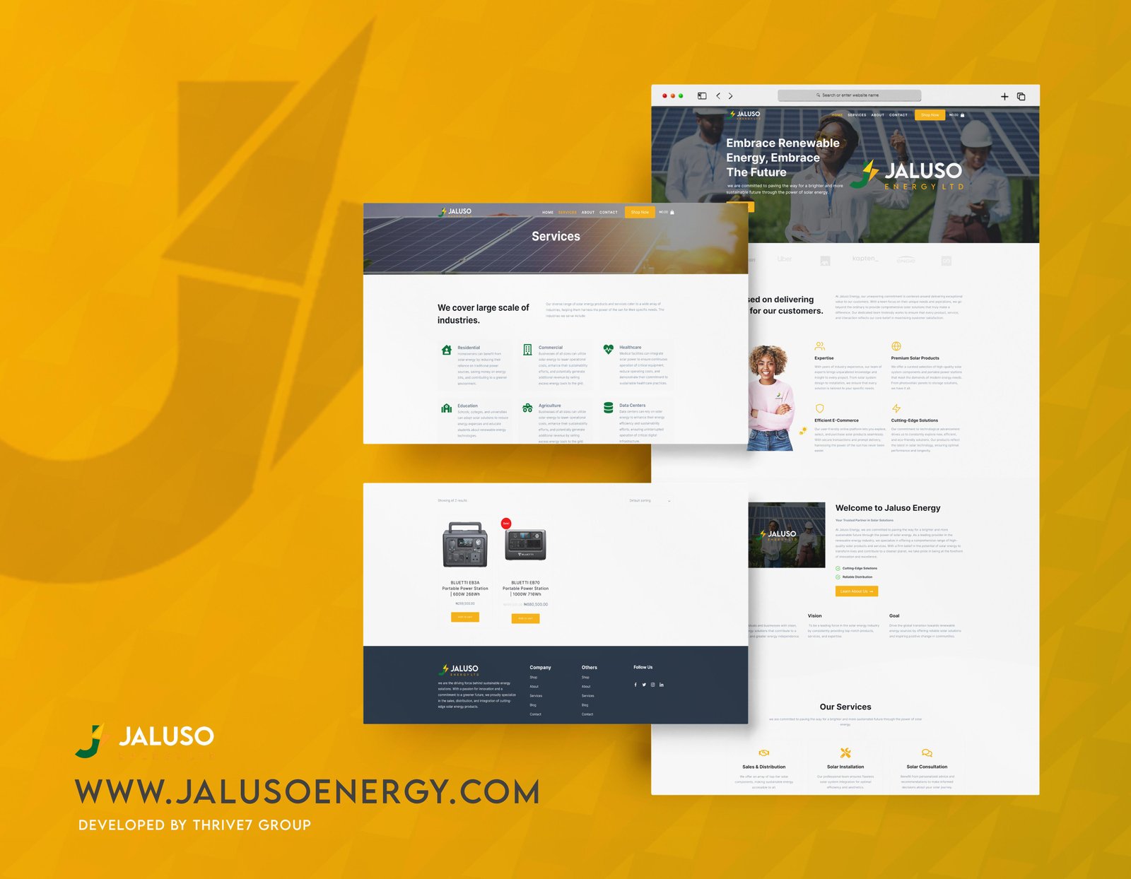 Jaluso Energy WebSite