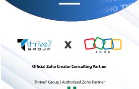 Thrive7 Partners with Zoho to Deliver Powerful Business Automation Solutions